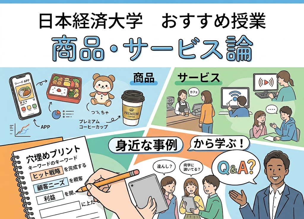 保護中: 日本経済大学　おすすめ授業